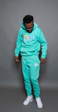 Load image into Gallery viewer, Cozy Mint Blue Trap Dept. Sweatsuit