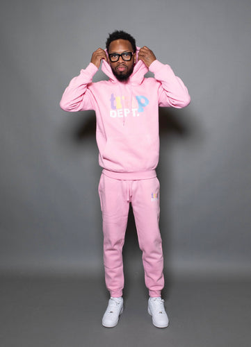 Cozy Pink Trap Dept. Sweatsuit