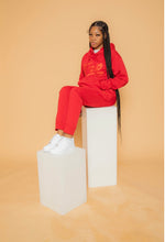 Load image into Gallery viewer, “Trap Galore” Jogger Set (Red/Red)