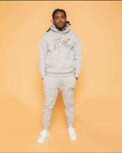 Load image into Gallery viewer, “Trap Galore” Jogger Set (Heather Gray/Dark Gray)