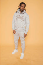 Load image into Gallery viewer, “Trap Galore” Jogger Set (Heather Gray/Dark Gray)