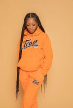 Load image into Gallery viewer, “Trap Galore” Jogger Set (Orange/Black/White)