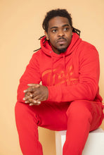 Load image into Gallery viewer, “Trap Galore” Jogger Set (Red/Red)