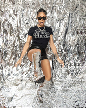 Load image into Gallery viewer, Rhinestone Tee (Black)
